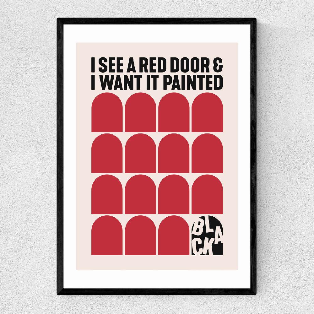 east end prints Red Door