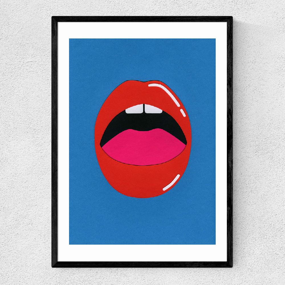 east end prints Red Lips