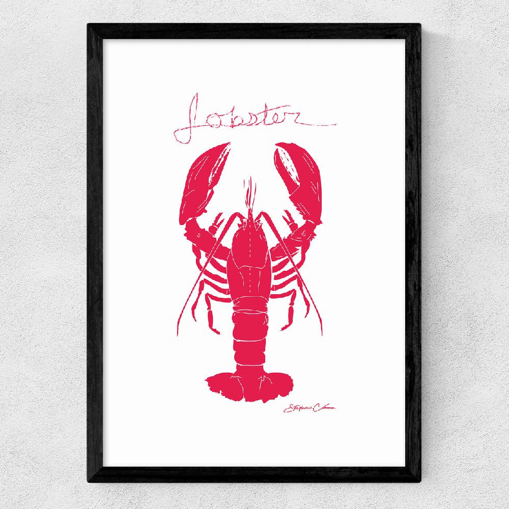 East End Prints Red Lobster
