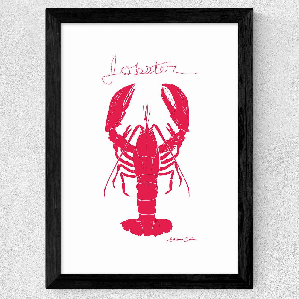 East End Prints Red Lobster
