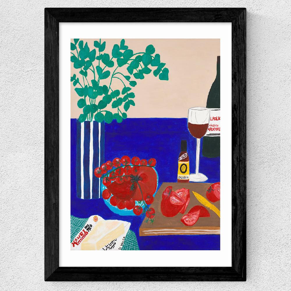 East End Prints Red Wine Days