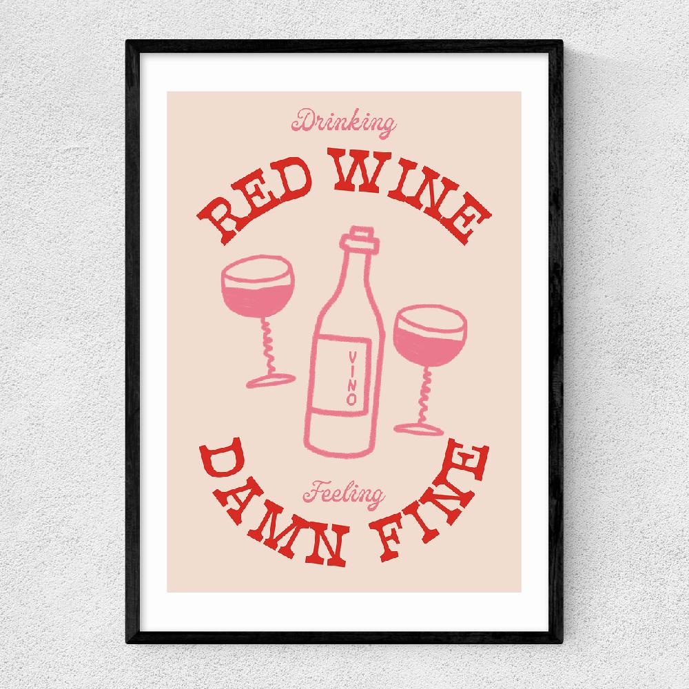 east end prints Red Wine