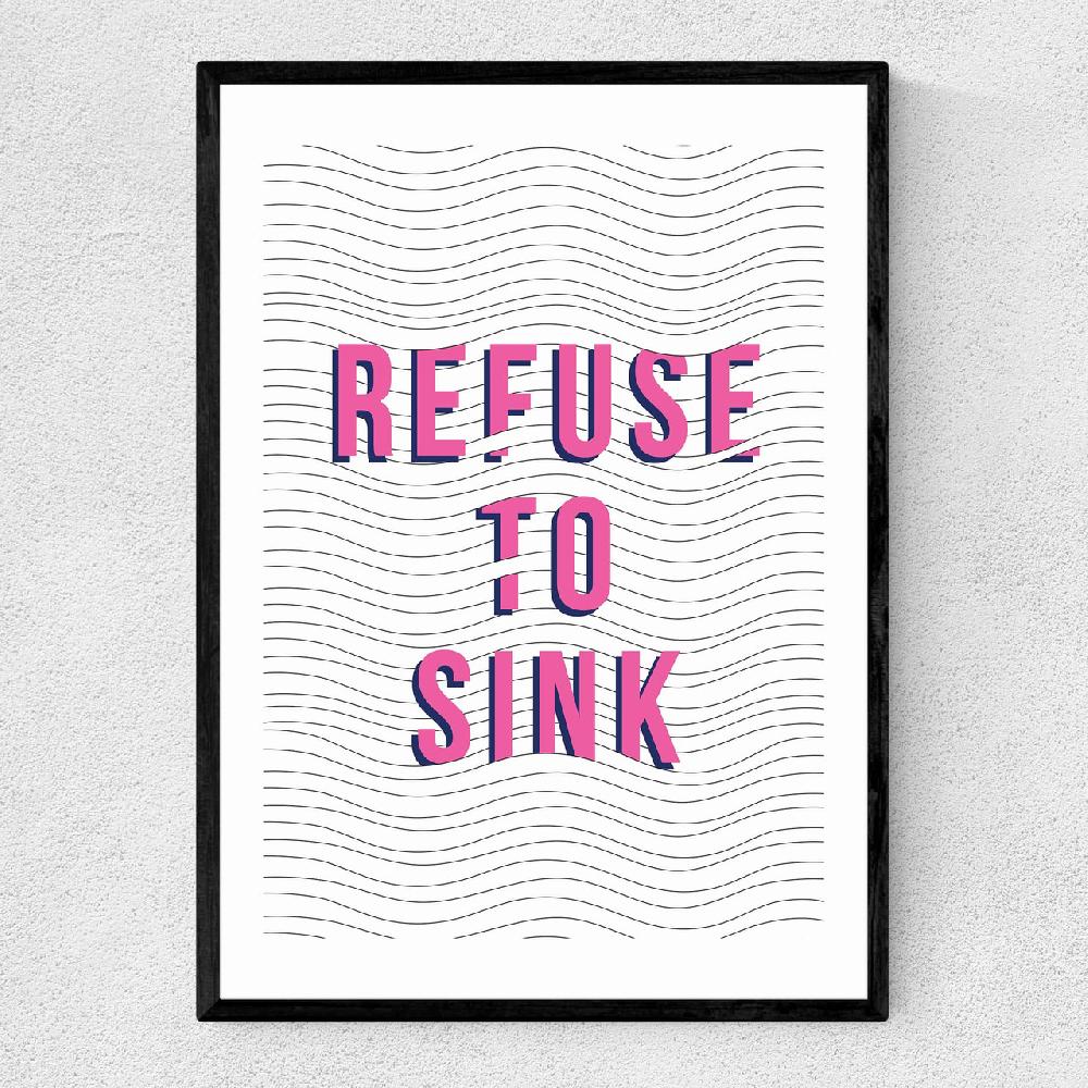 east end prints Refuse to Sink