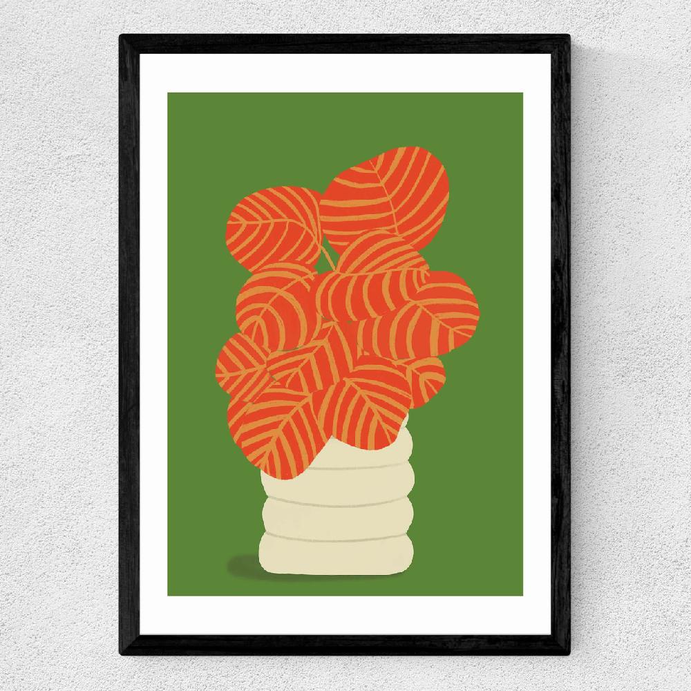 East End Prints Reimagined Calathea