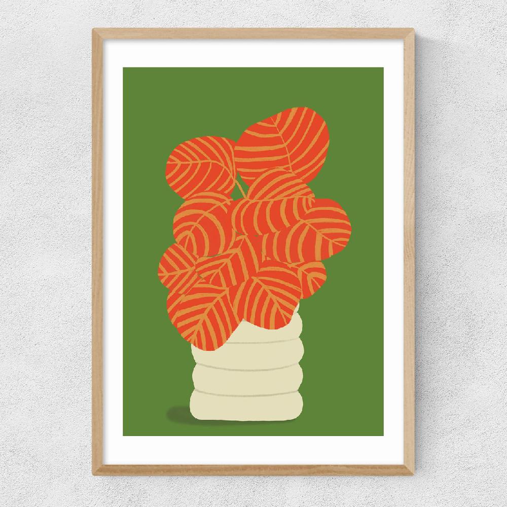 East End Prints Reimagined Calathea