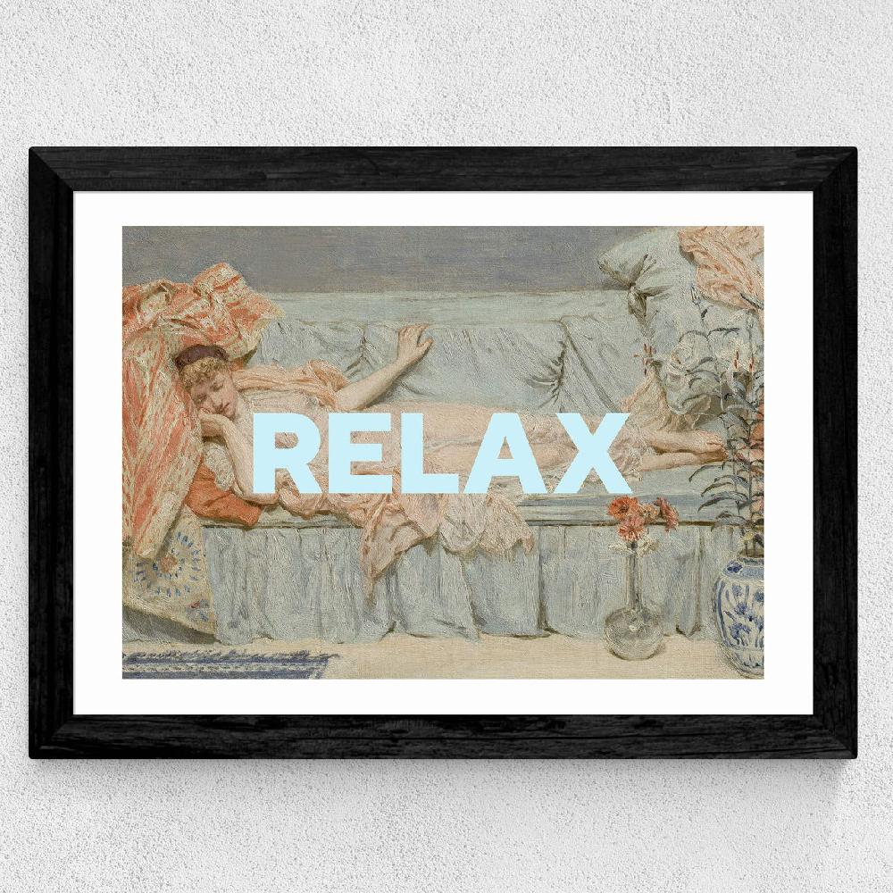 East End Prints Relax By Oh Fine Art