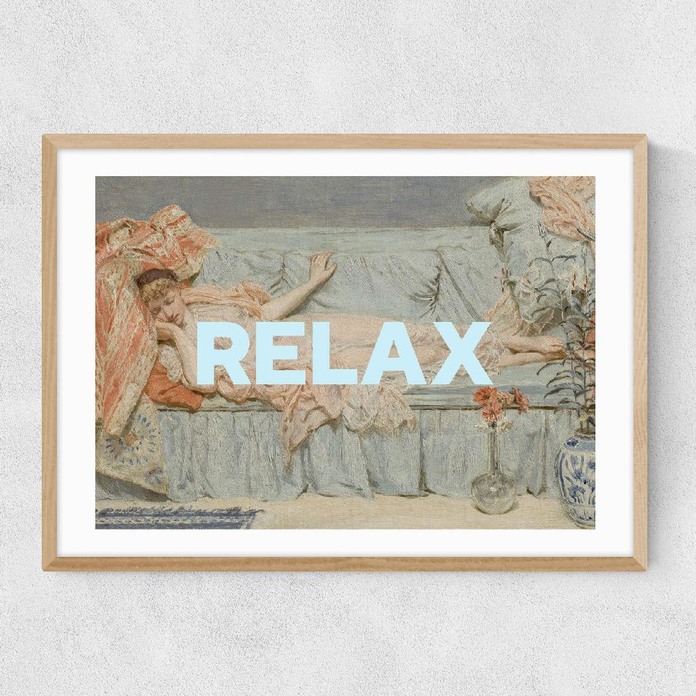 East End Prints Relax By Oh Fine Art