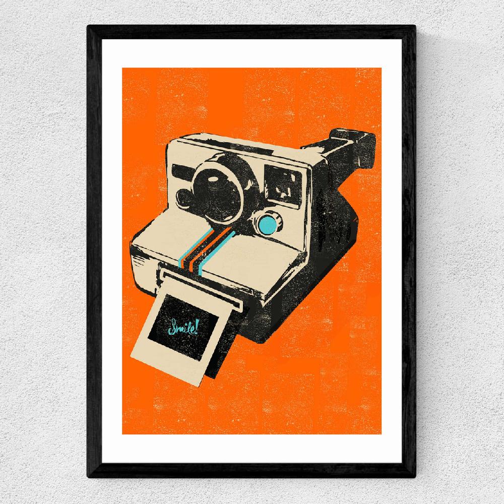 East End Prints Retro Camera
