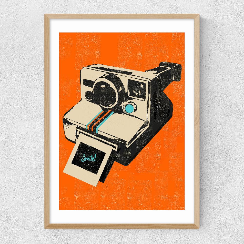 East End Prints Retro Camera