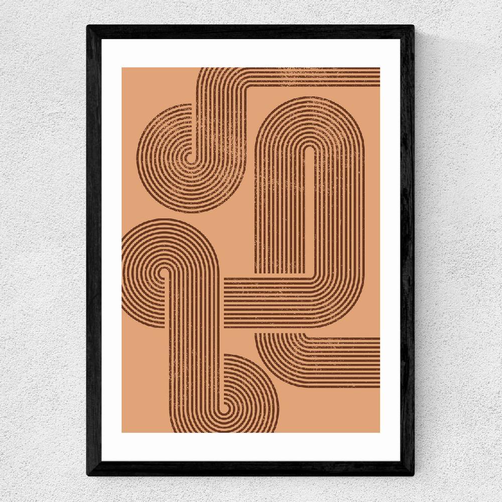 East End Prints Retro Lines