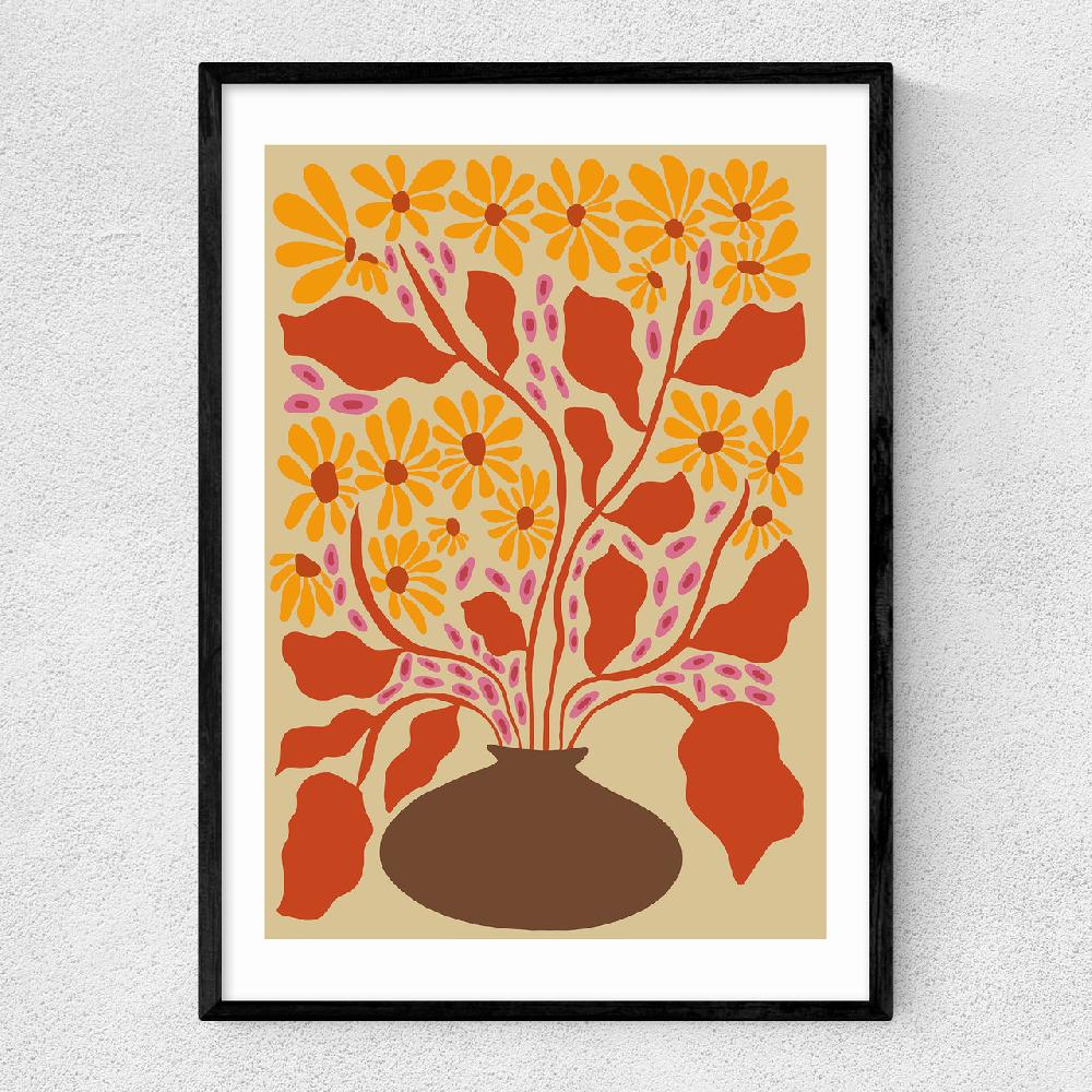 east end prints Retro Patal Pottery