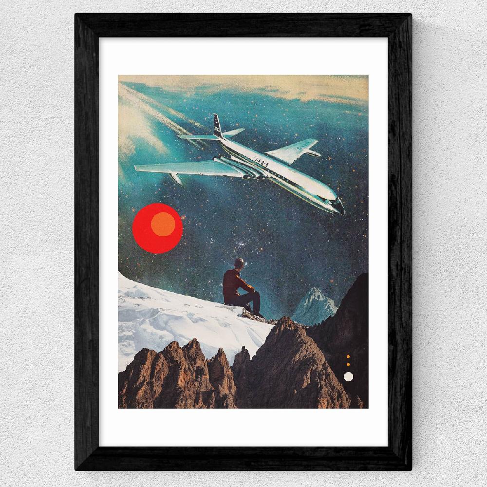 East End Prints Retro Voyager