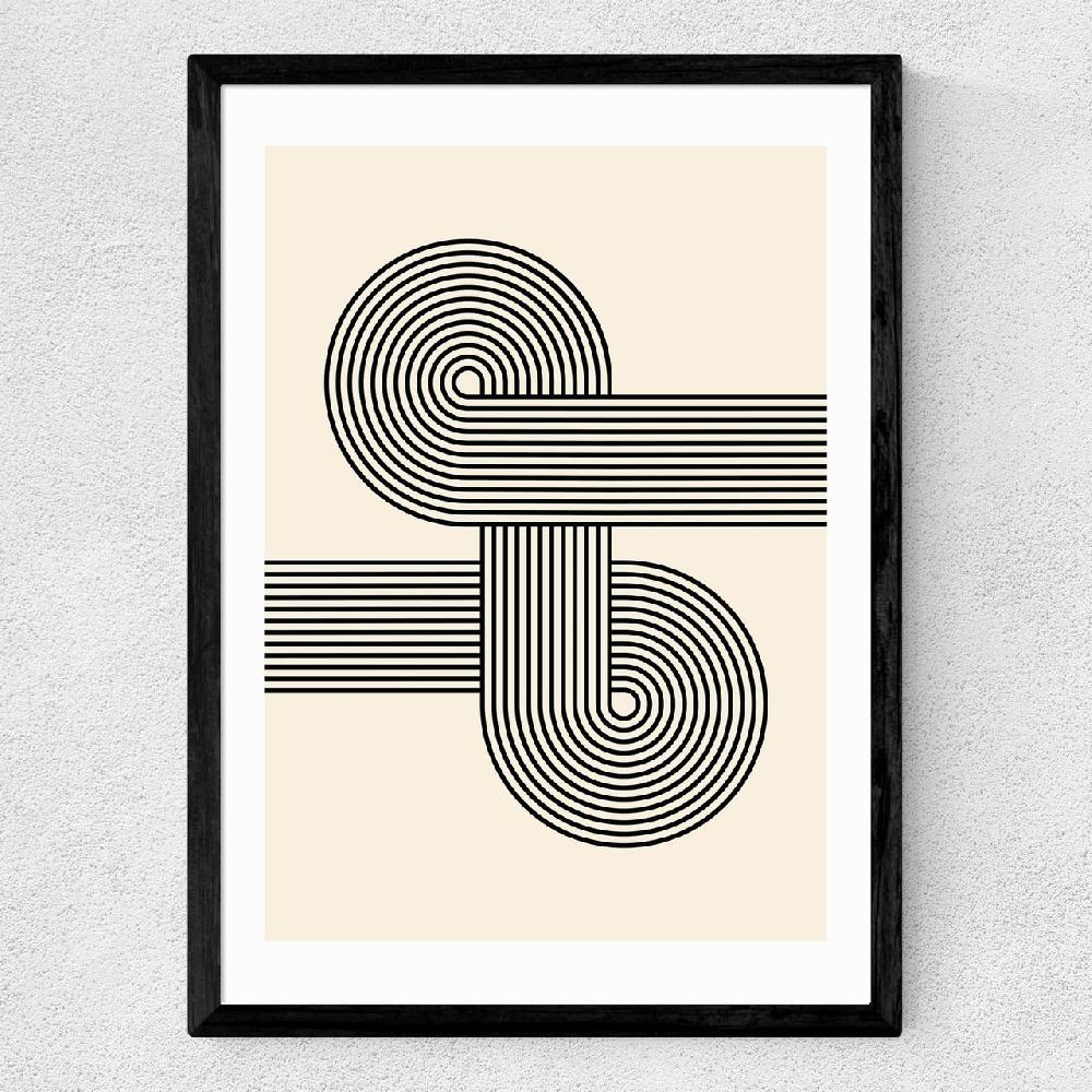East End Prints Retro Waves