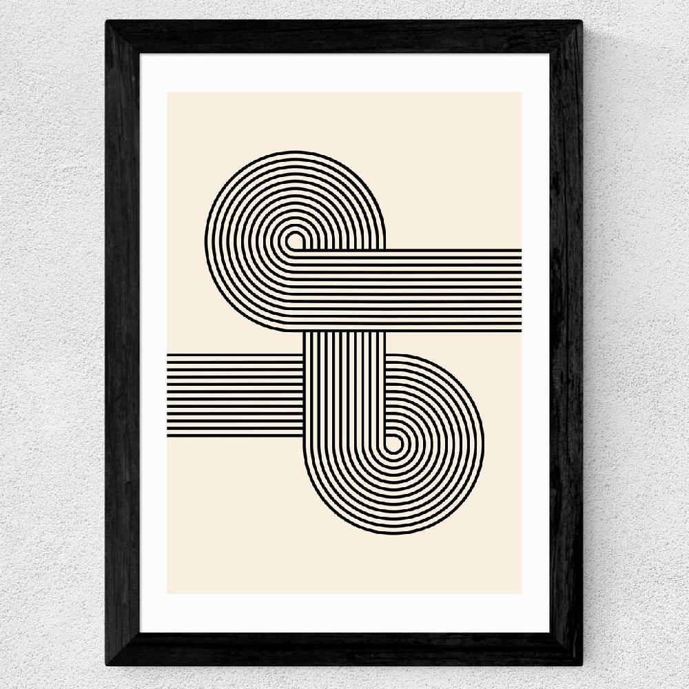 East End Prints Retro Waves