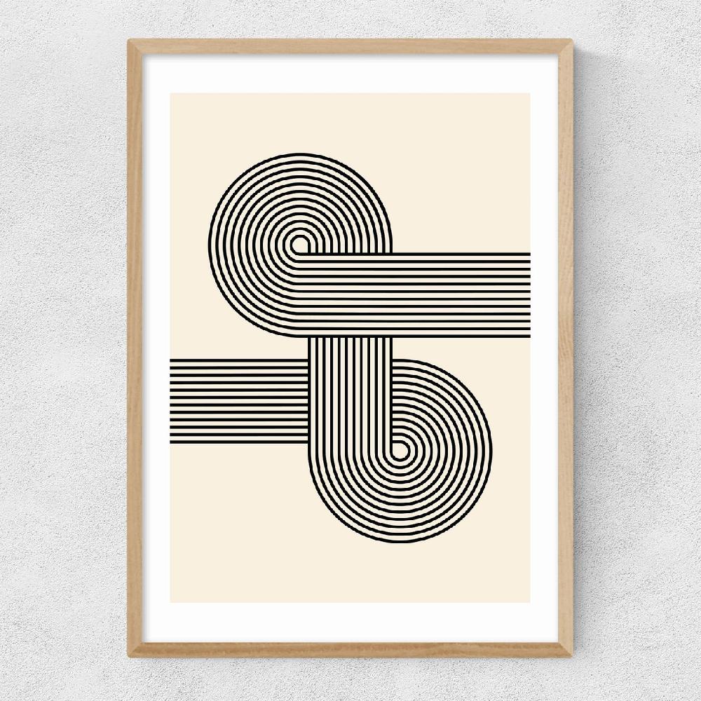 East End Prints Retro Waves