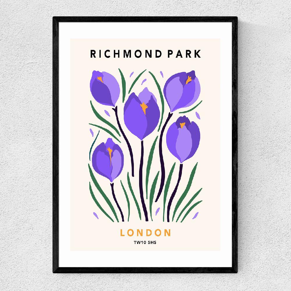 east end prints Richmond Park II