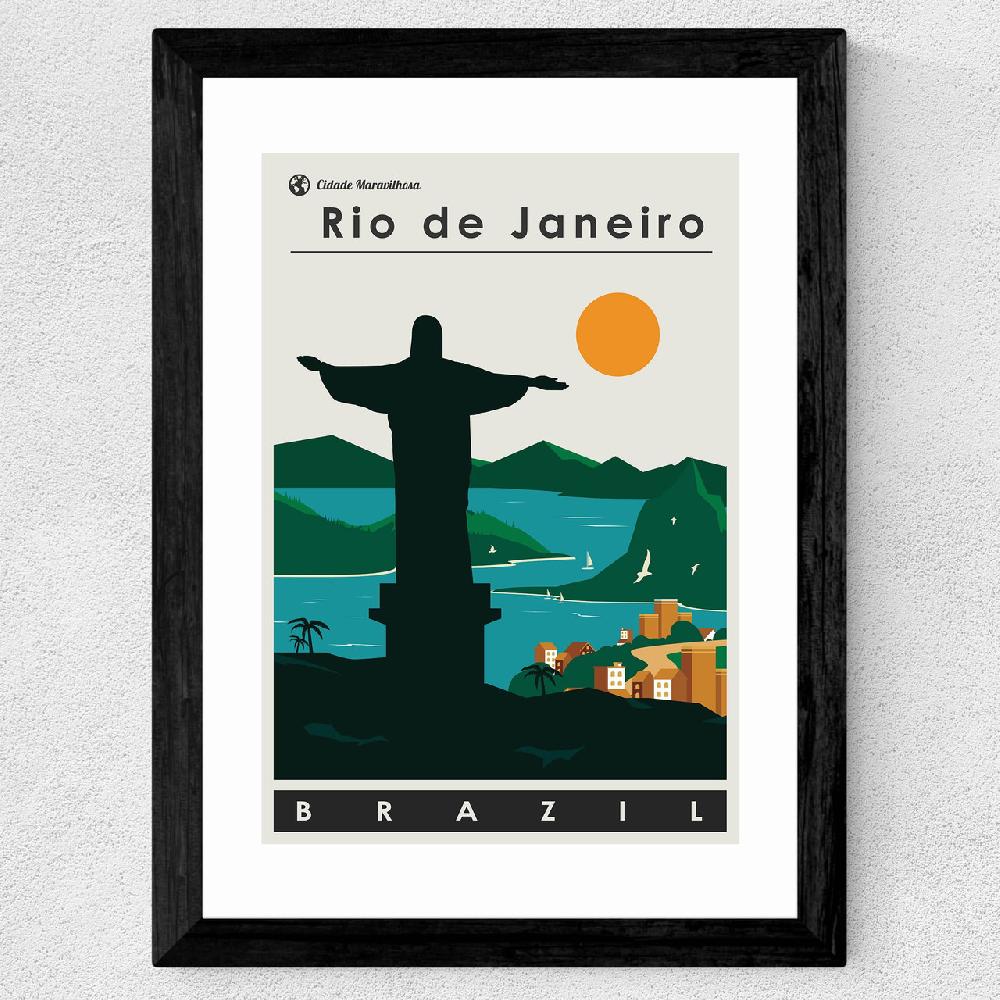 East End Prints Rio De Janeiro