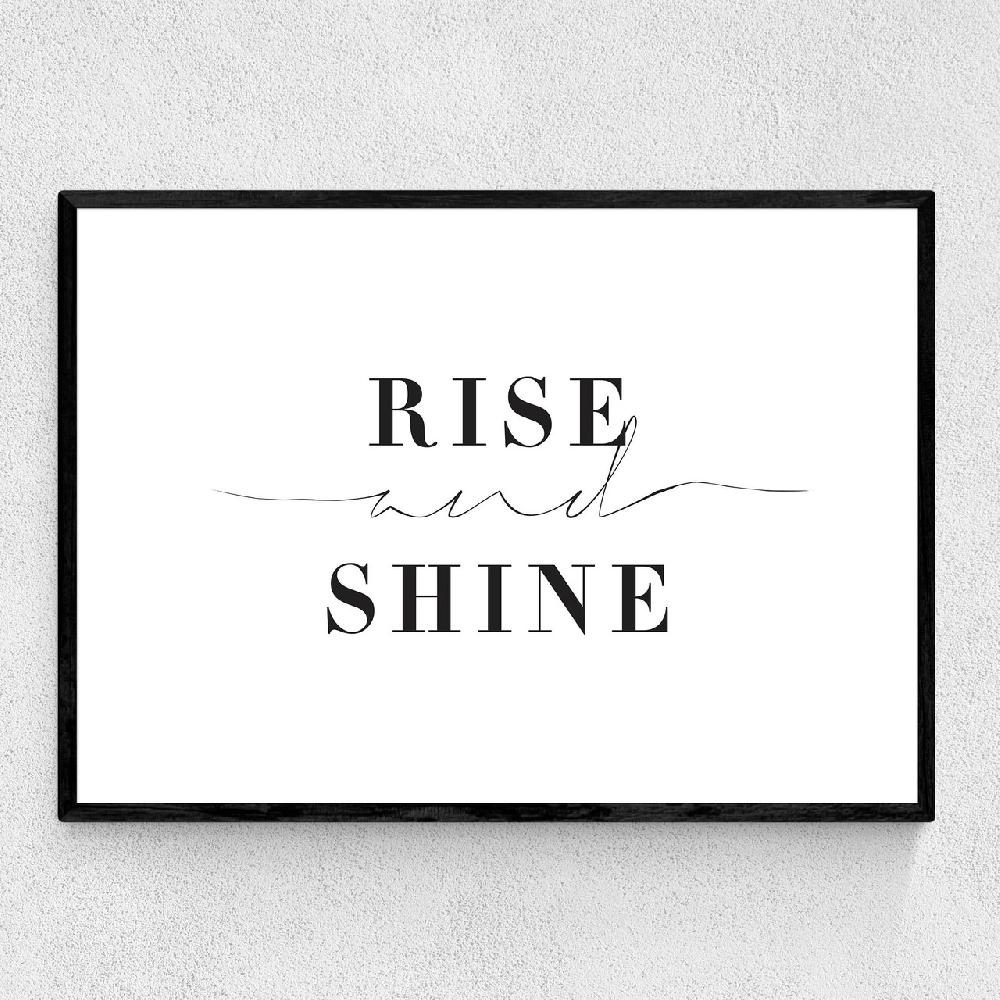 east end prints Rise and Shine by Honeymoon Hotel