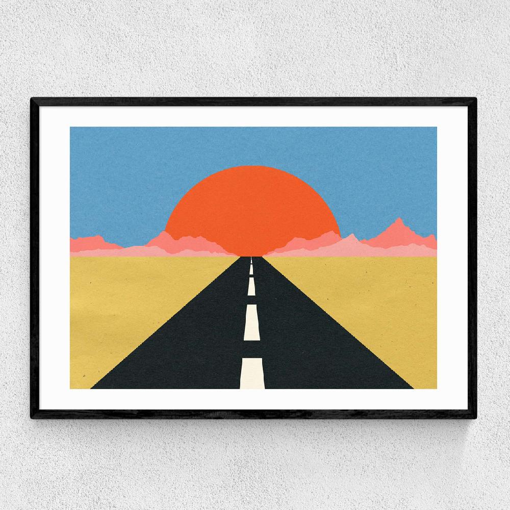 east end prints Road to Sun