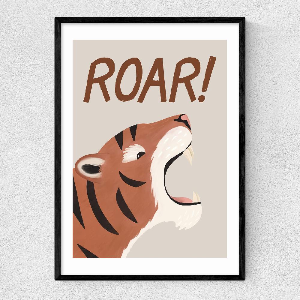 east end prints Roar Tiger Stone
