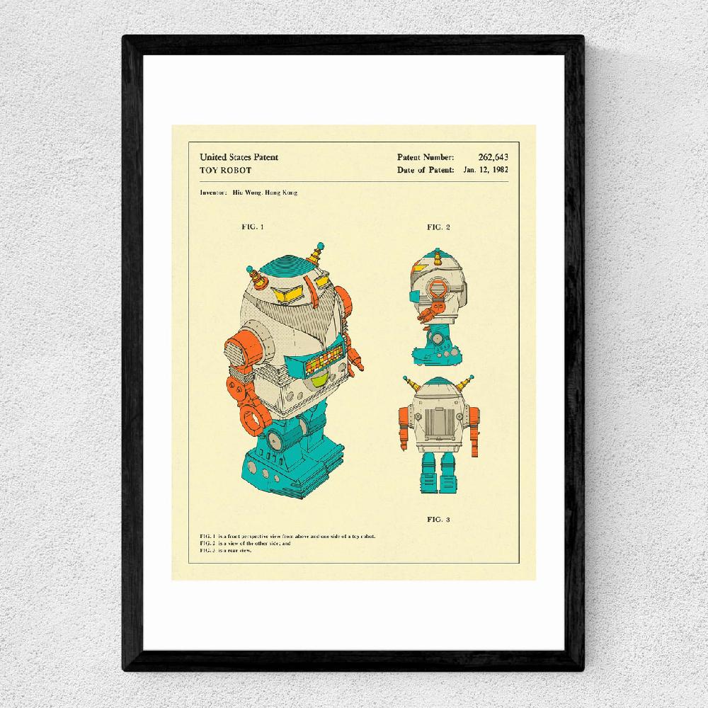 East End Prints Robot 3