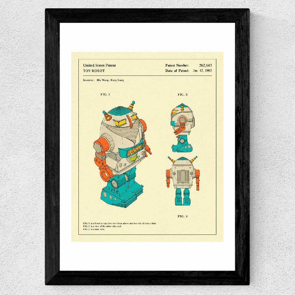 East End Prints Robot 3