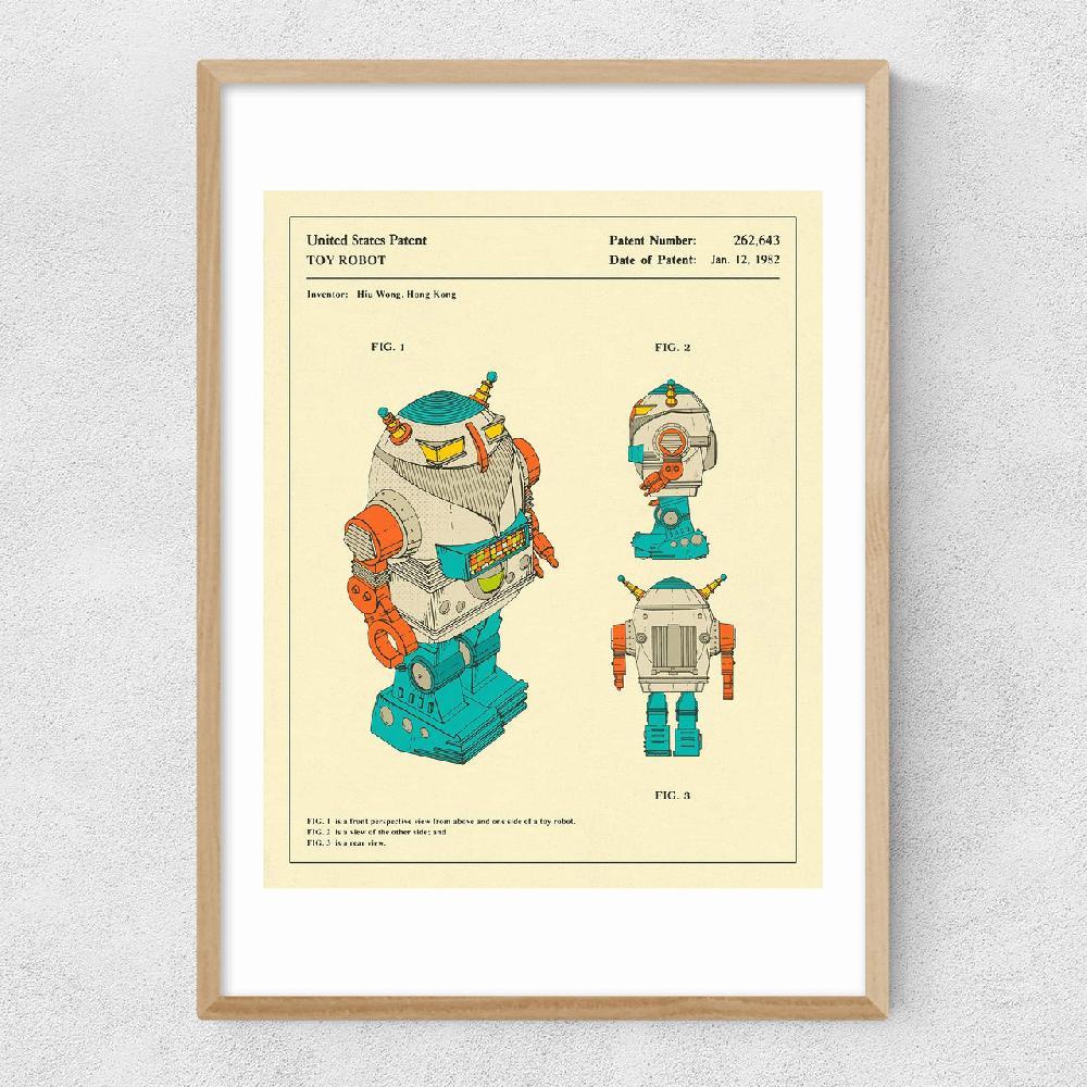 East End Prints Robot 3
