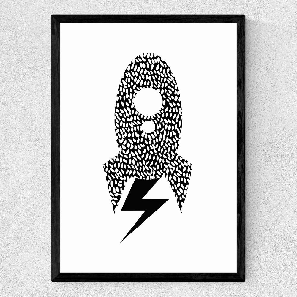 East End Prints Rocket