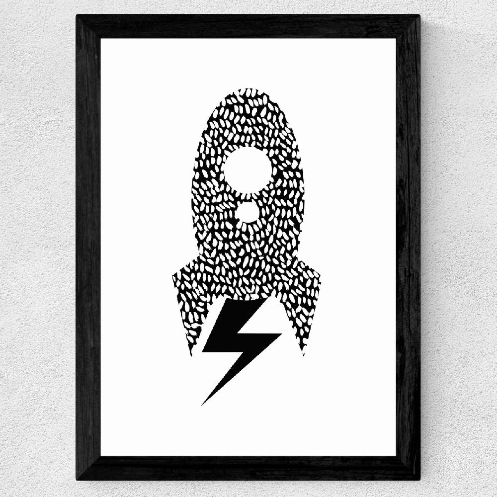 East End Prints Rocket