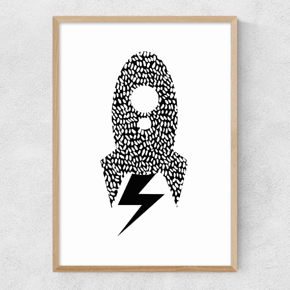 East End Prints Rocket