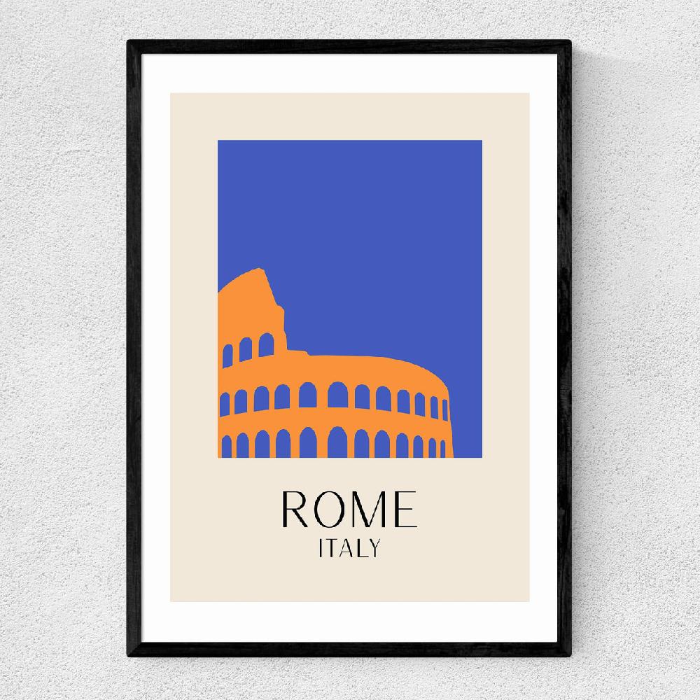 east end prints Rome by Inoui