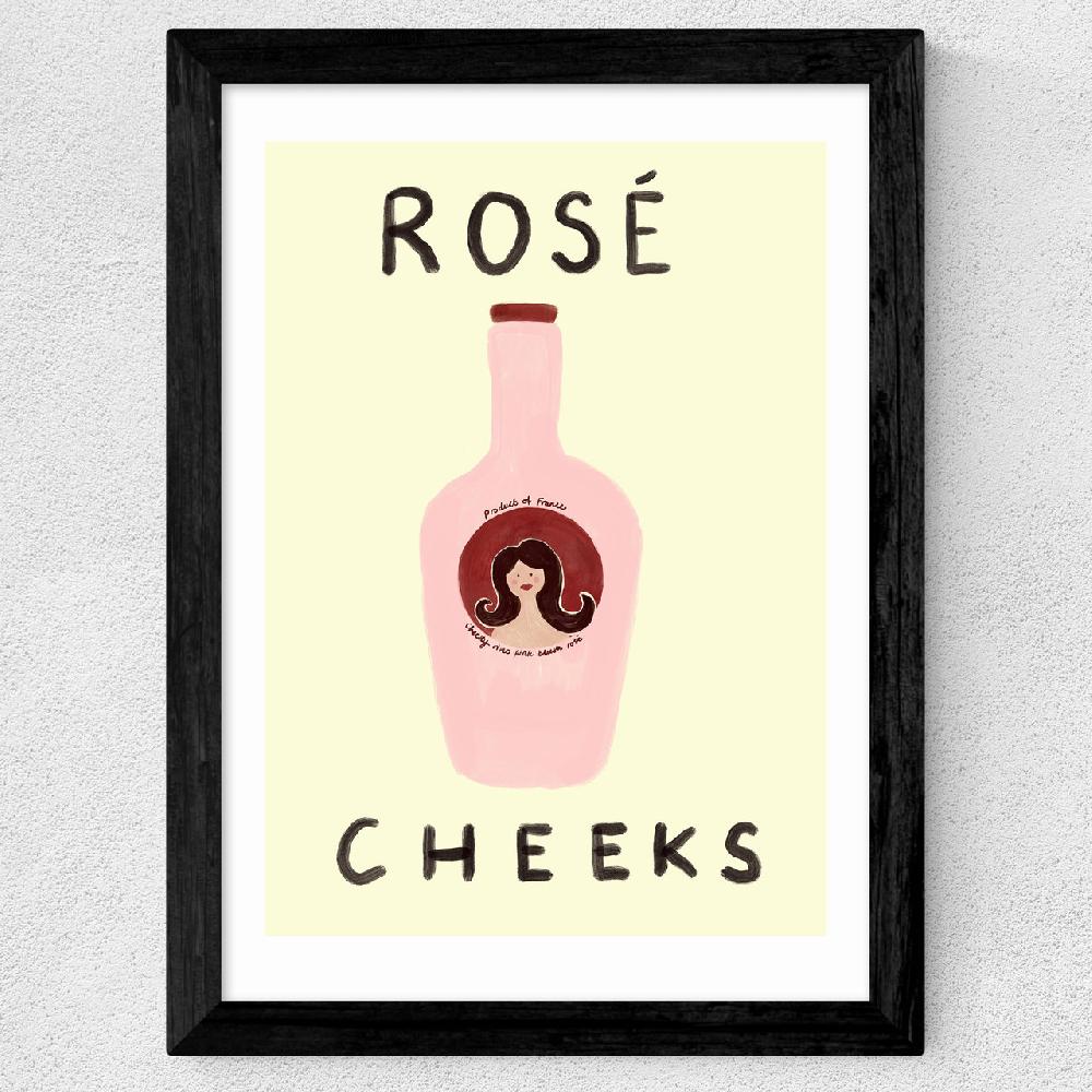 East End Prints Rosé Cheeks