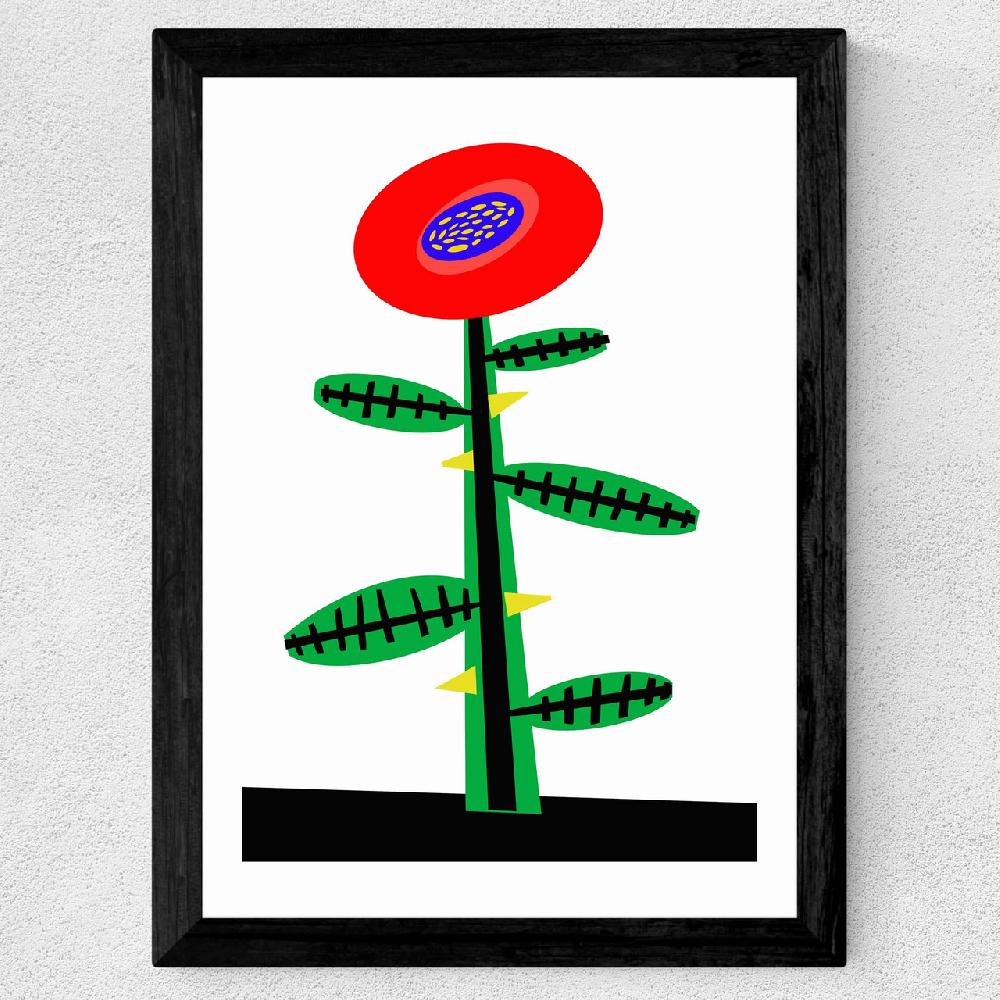 East End Prints Rosy Red