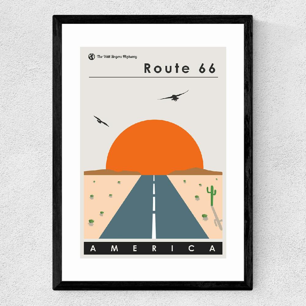 East End Prints Route 66