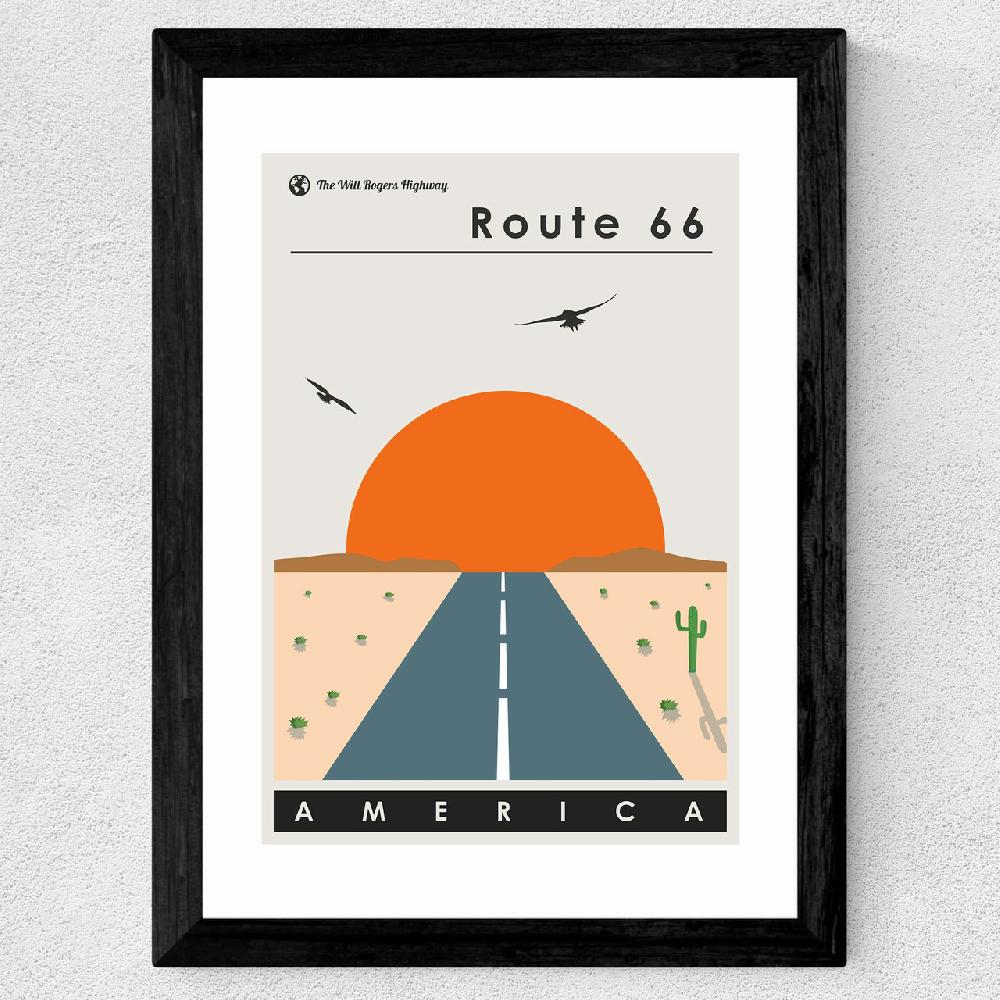 East End Prints Route 66