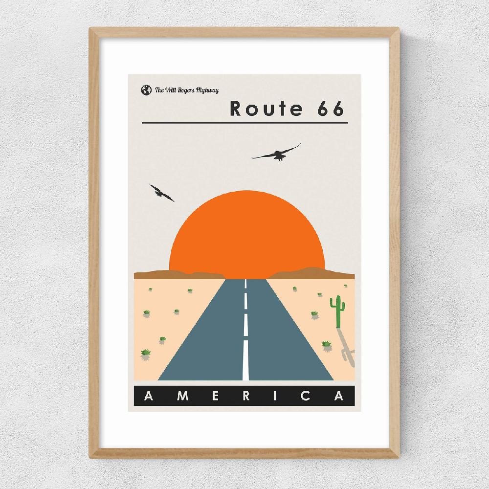 East End Prints Route 66
