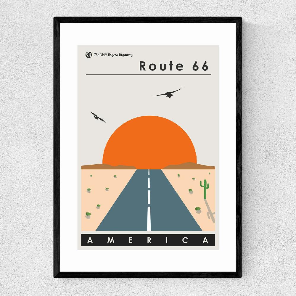 east end prints Route 66