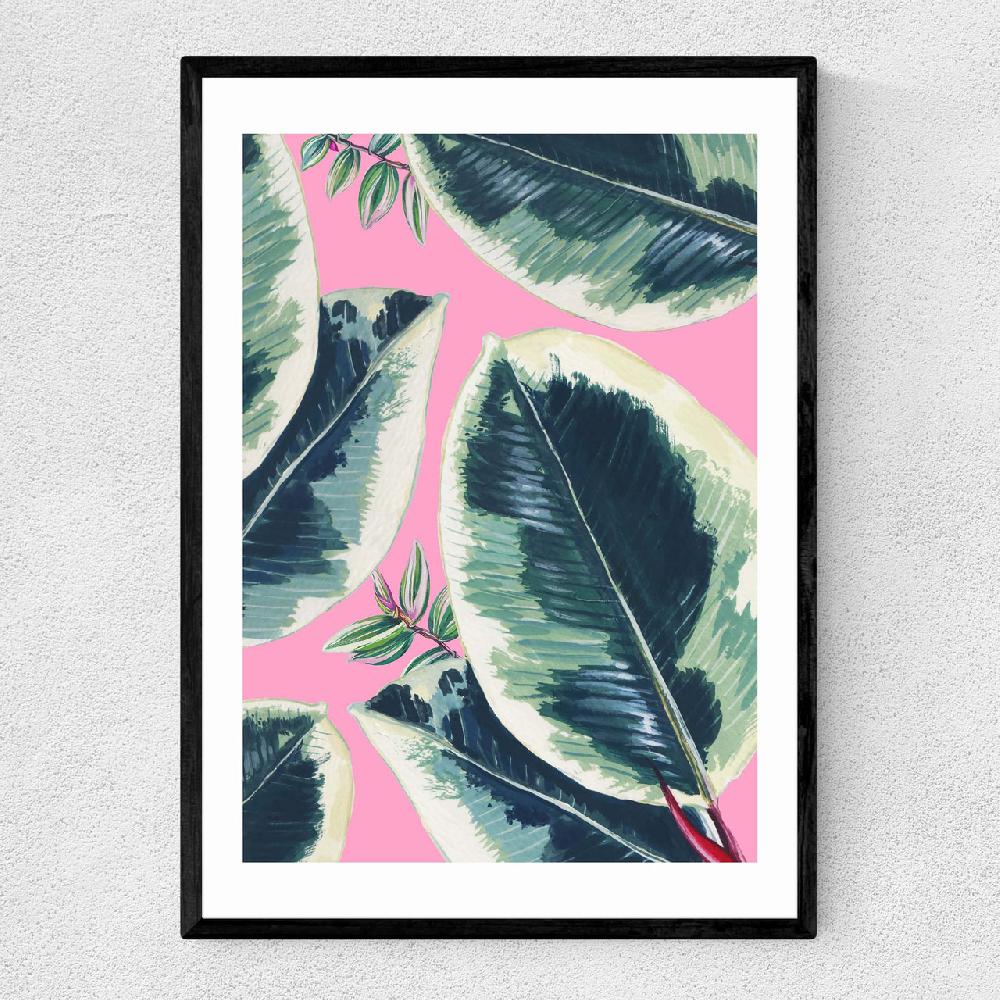 east end prints Rubber Plant