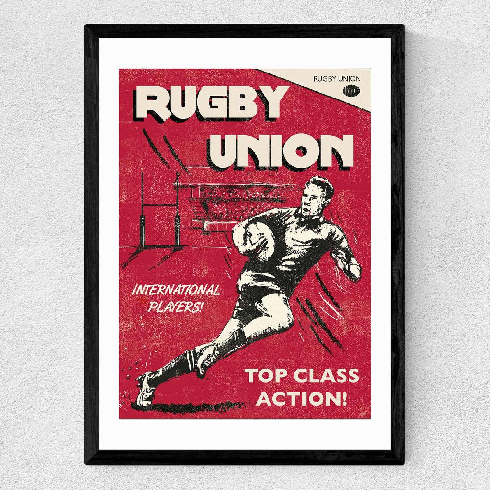 East End Prints Rugby