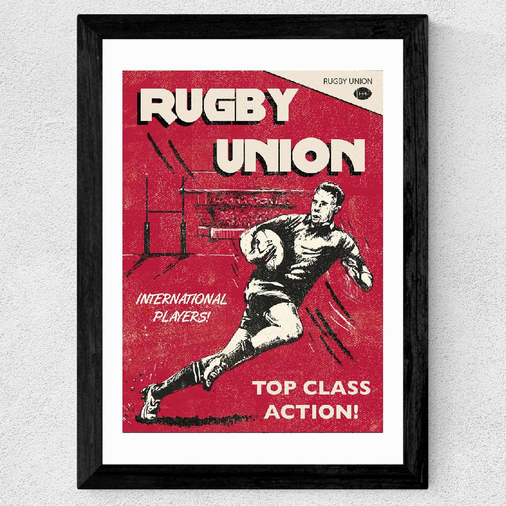 East End Prints Rugby