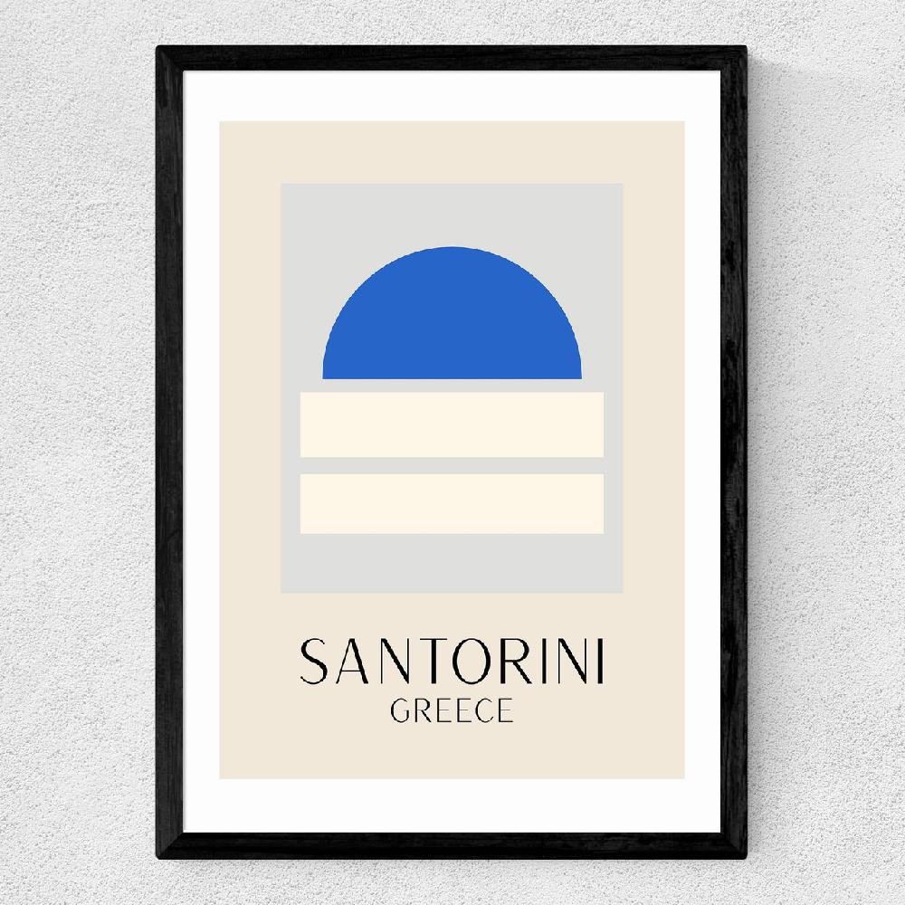 East End Prints Santorini