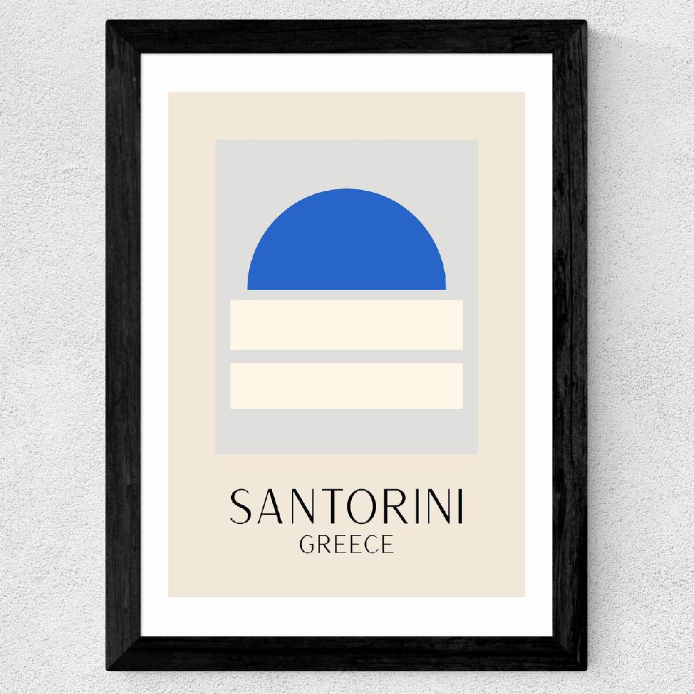 East End Prints Santorini