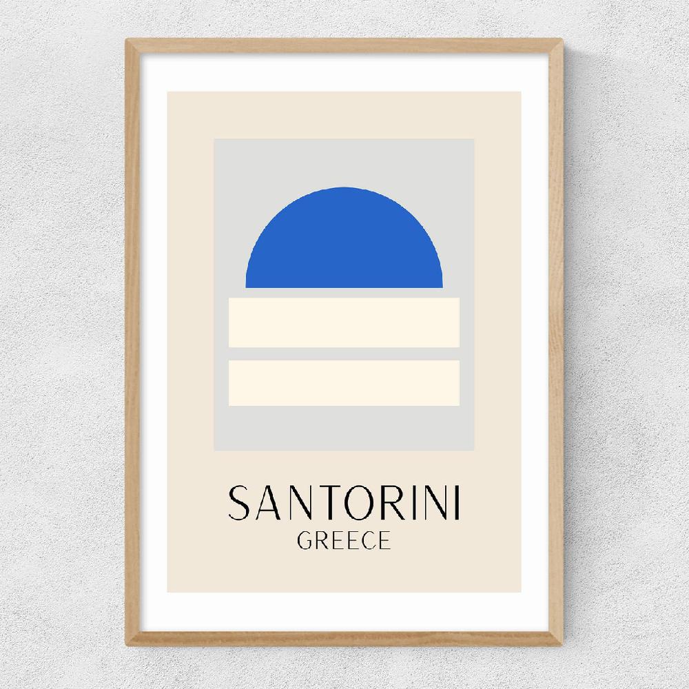 East End Prints Santorini