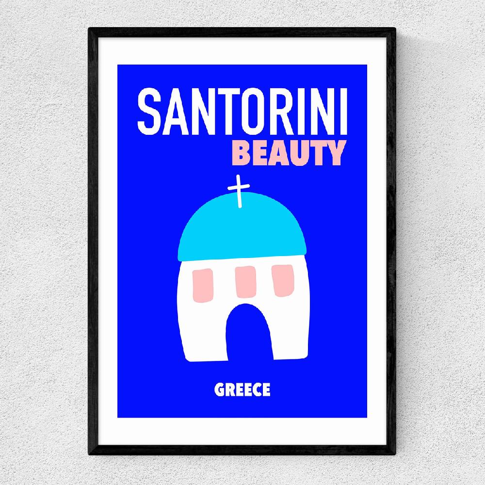 east end prints Santorini Beauty Greece
