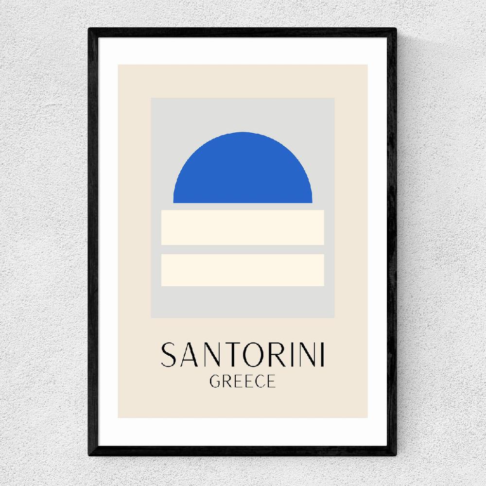 east end prints Santorini