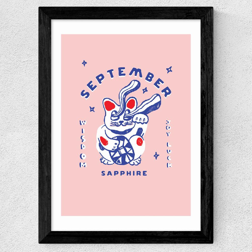 East End Prints Sapphire