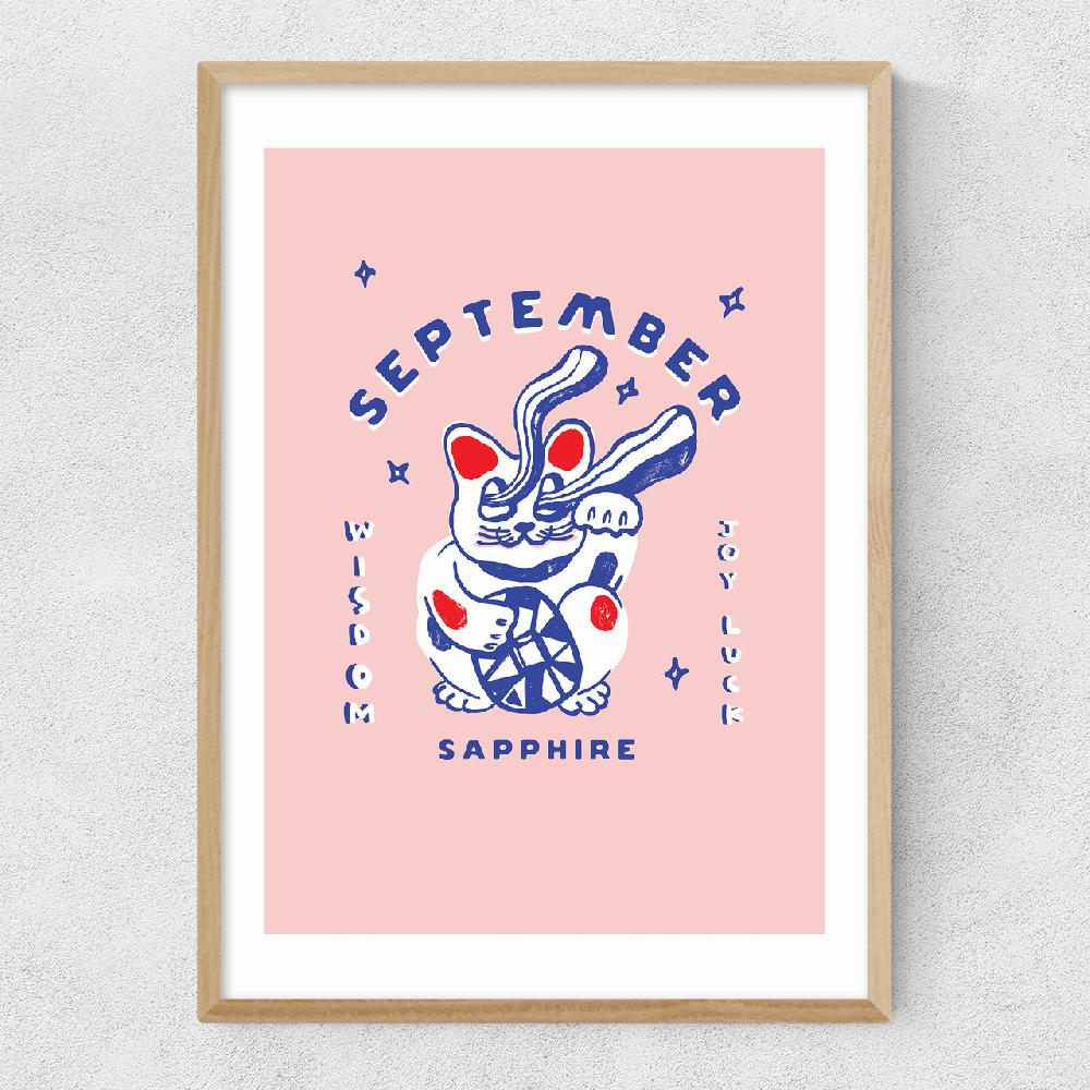 East End Prints Sapphire
