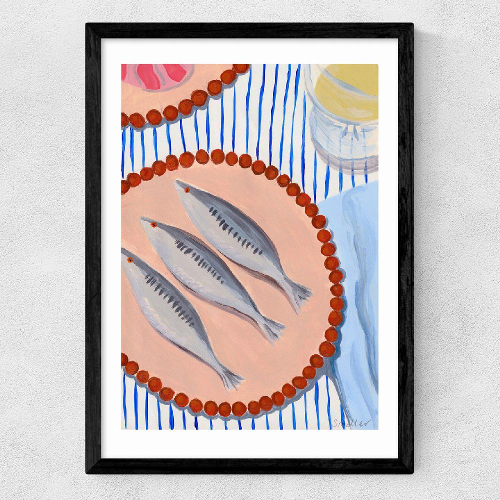 East End Prints Sardines Supper