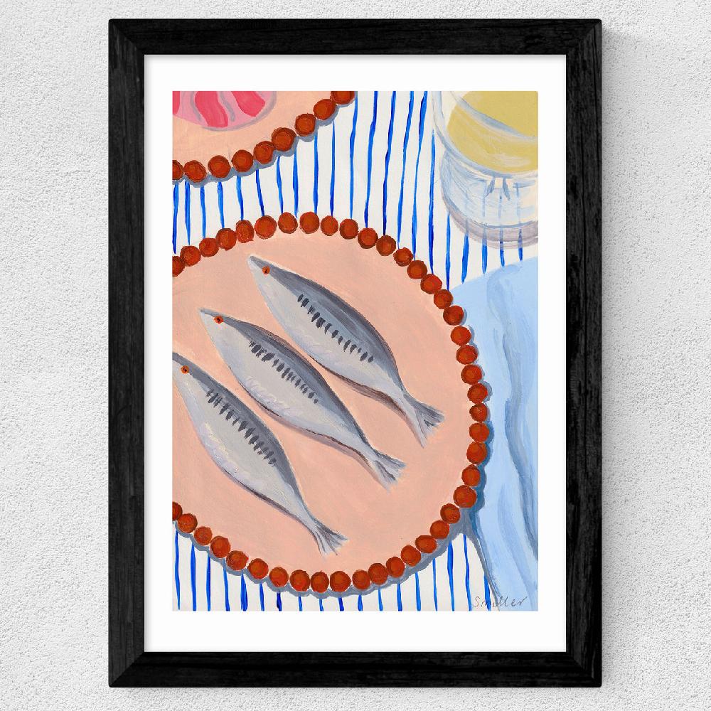 East End Prints Sardines Supper