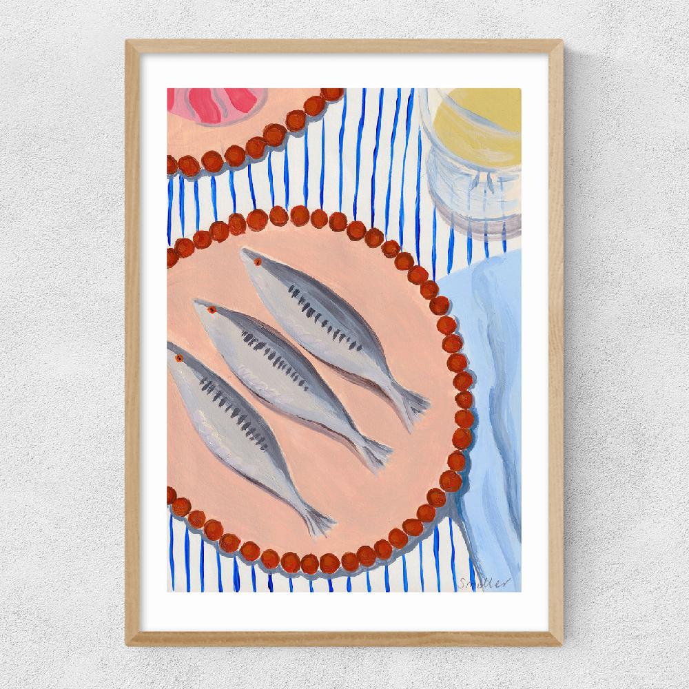 East End Prints Sardines Supper